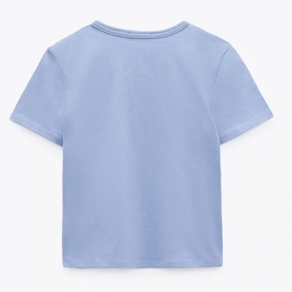 NWT Zara Snap Button Top - Picture 7 of 8